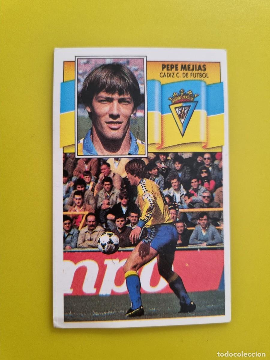 Cromos de Futebol: CROMO LIGA ESTE 90 91 1990 1991 NUNCA PEGADO SIN PEGAR PEPE MEJIAS FICHAJES N&ordm;3 CADIZ CF AR1026