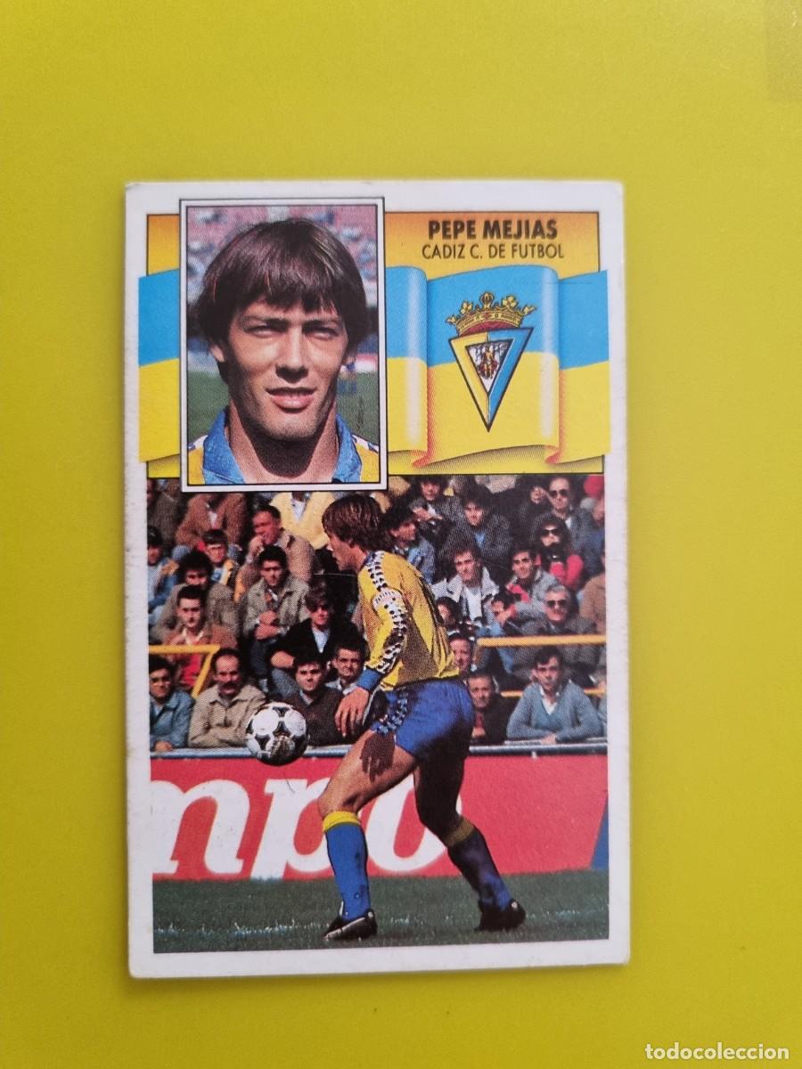 Cromos de Futebol: CROMO LIGA ESTE 90 91 1990 1991 NUNCA PEGADO SIN PEGAR PEPE MEJIAS FICHAJES N&ordm;3 CADIZ CF AR1026