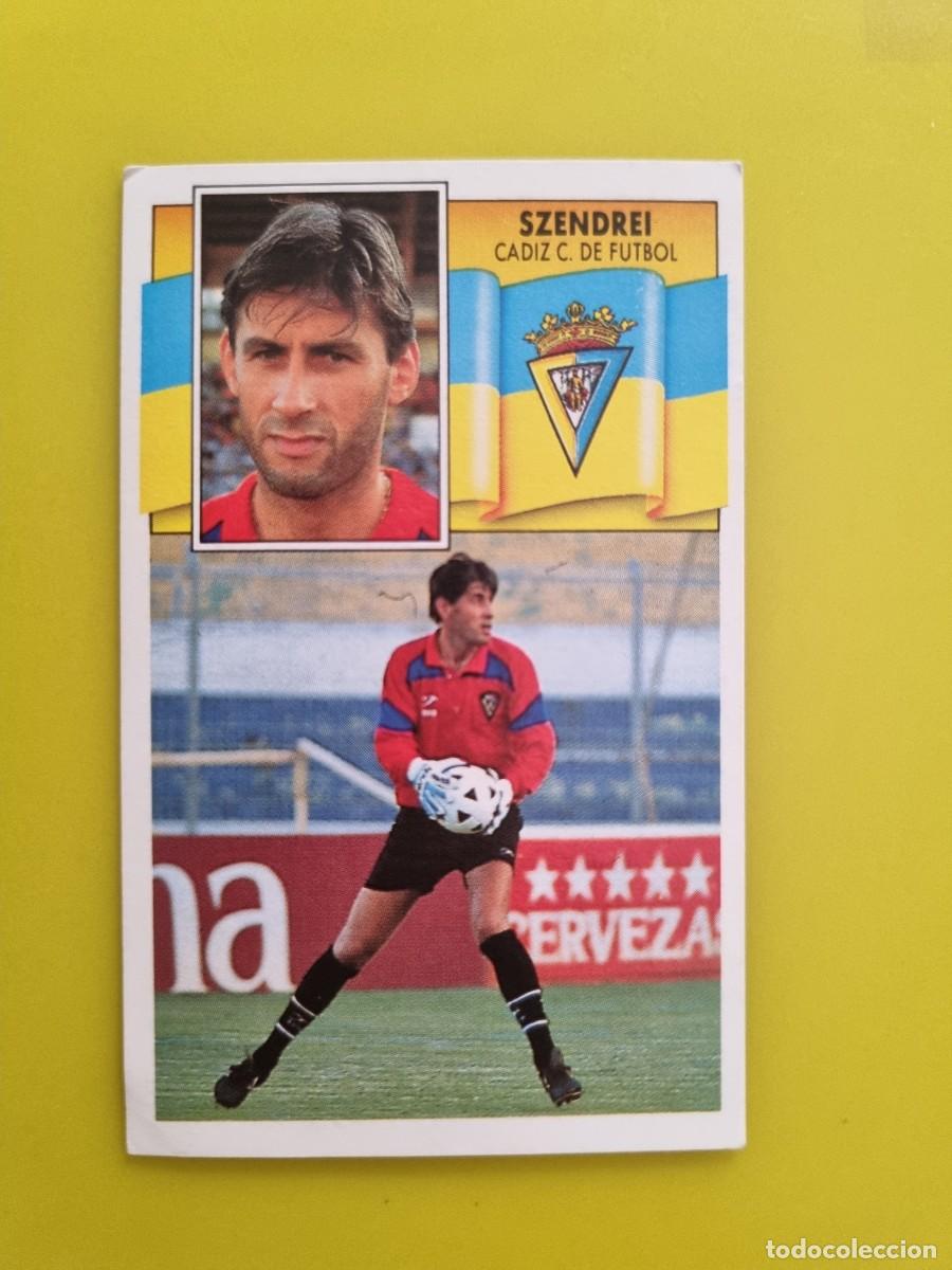 Cromos de f&uacute;tbol: CROMO LIGA ESTE 90 91 1990 1991 NUNCA PEGADO SIN PEGAR SZENDREI CADIZ CF AR1026