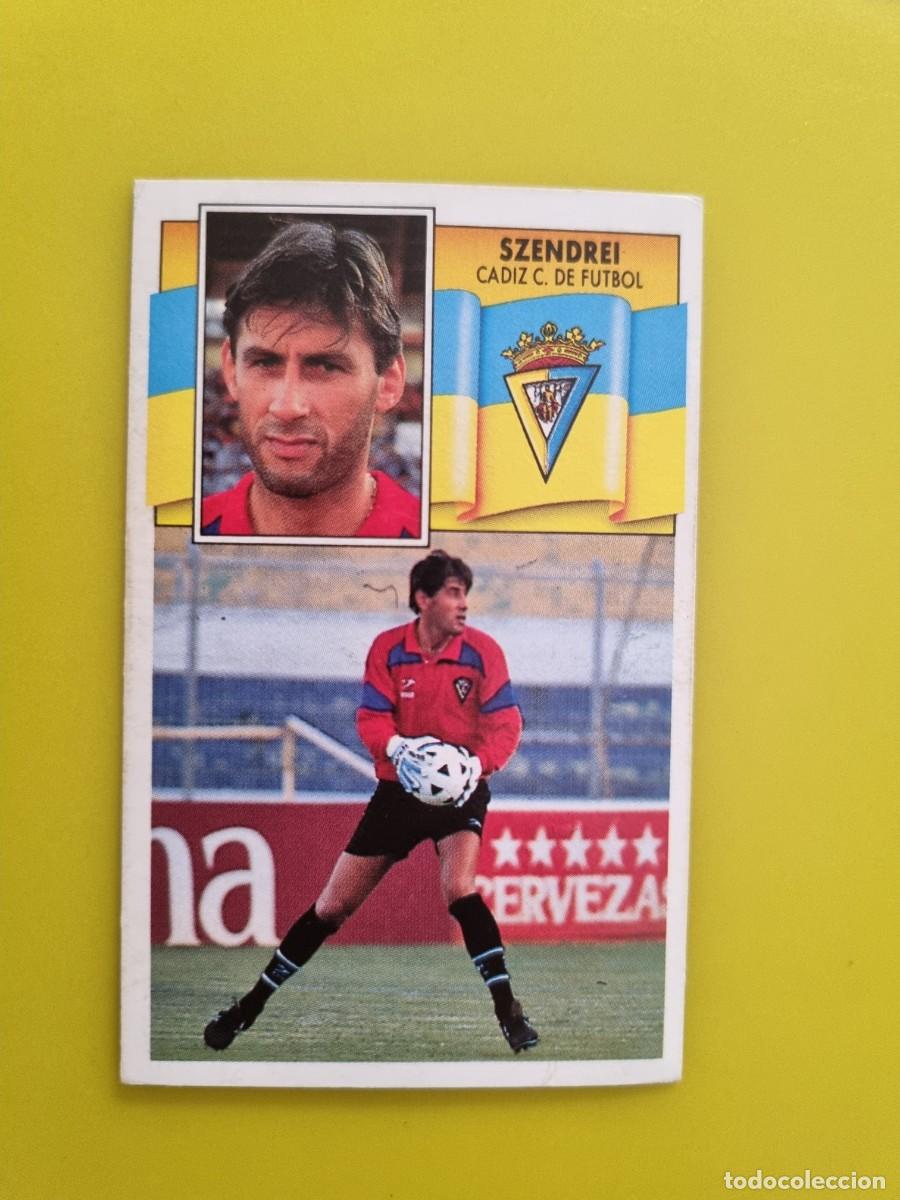 Cromos de f&uacute;tbol: CROMO LIGA ESTE 90 91 1990 1991 NUNCA PEGADO SIN PEGAR SZENDREI CADIZ CF AR1026