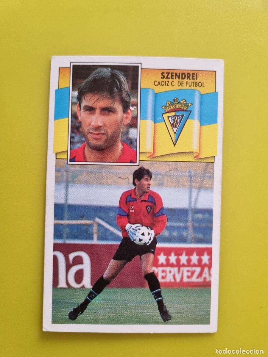 Cromos de f&uacute;tbol: CROMO LIGA ESTE 90 91 1990 1991 NUNCA PEGADO SIN PEGAR SZENDREI CADIZ CF AR1026