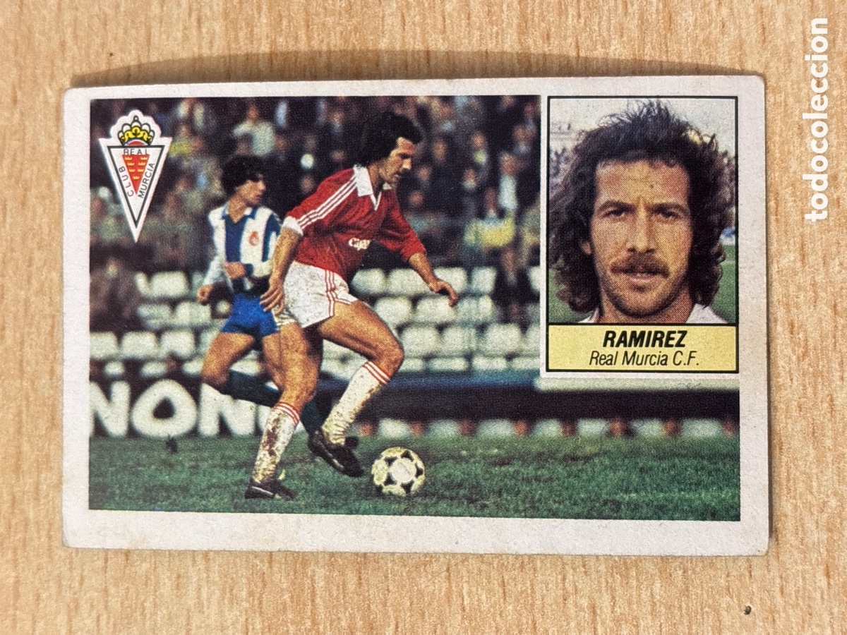 Cromos de f&uacute;tbol: Ram&iacute;rez Real Murcia CF Ed. Este 84-85 sin pegar - Foto 1