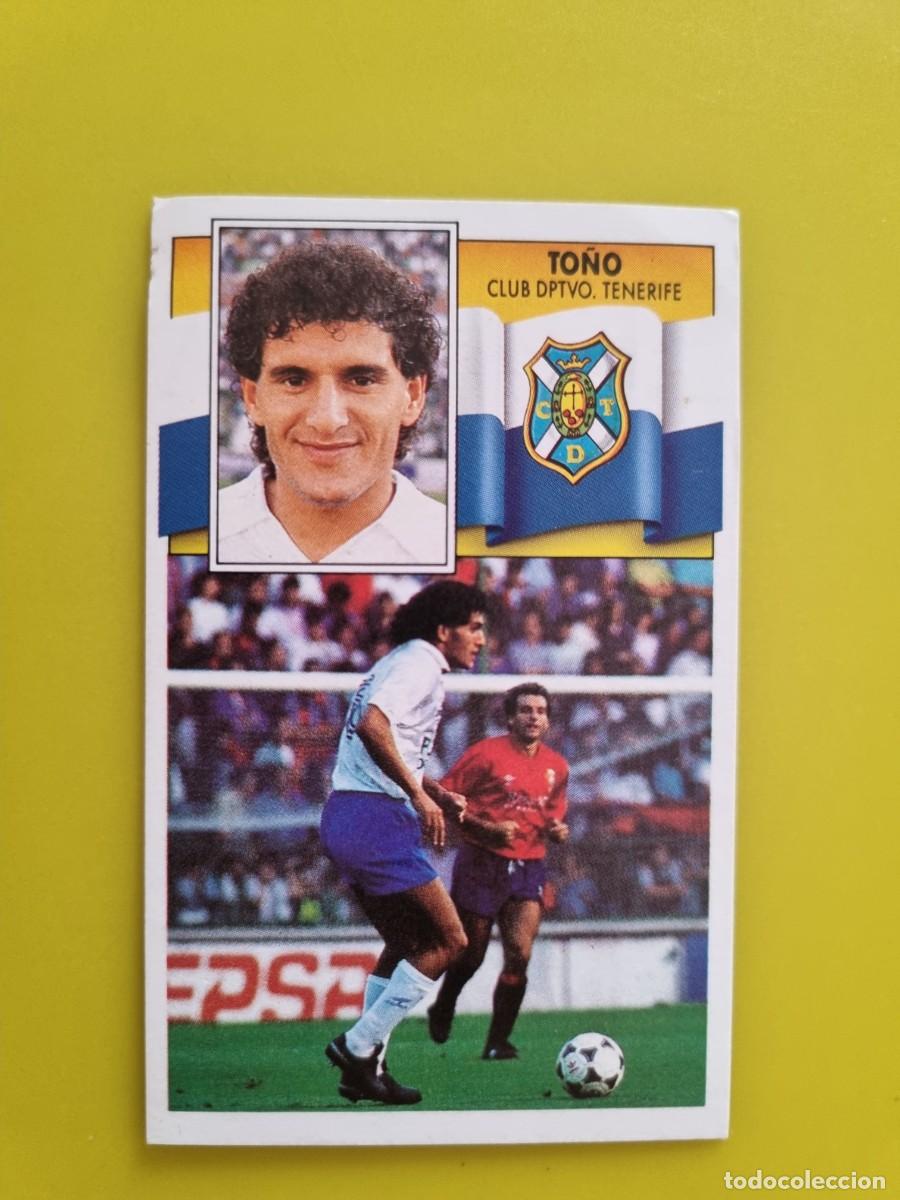 Cromos de f&uacute;tbol: CROMO LIGA ESTE 90 91 1990 1991 NUNCA PEGADO SIN PEGAR TO&Ntilde;O CD TENERIFE AR1026
