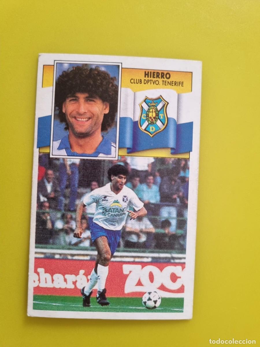 Cartes &agrave; collectionner de Football: CROMO LIGA ESTE 90 91 1990 1991 NUNCA PEGADO SIN PEGAR HIERRO CD TENERIFE AR1026