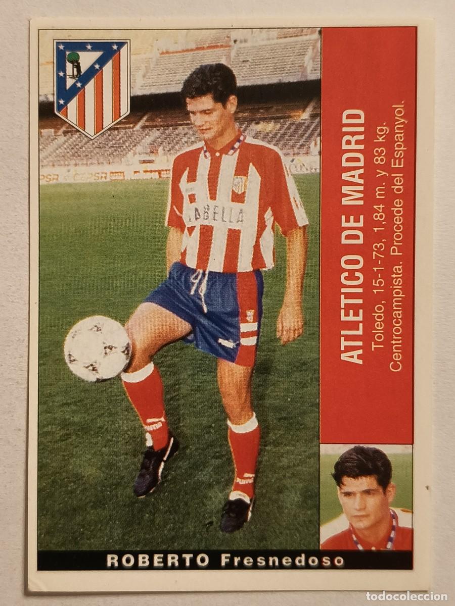 Cartes &agrave; collectionner de Football: #ROBERTO ULTIMO FICHAJE 7 (ATLETICO MADRID) LIGA 95/96 PANINI