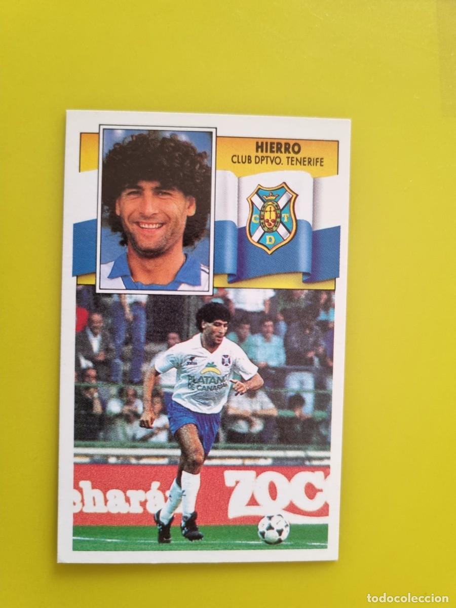Cartes &agrave; collectionner de Football: CROMO LIGA ESTE 90 91 1990 1991 NUNCA PEGADO SIN PEGAR HIERRO CD TENERIFE AR1026