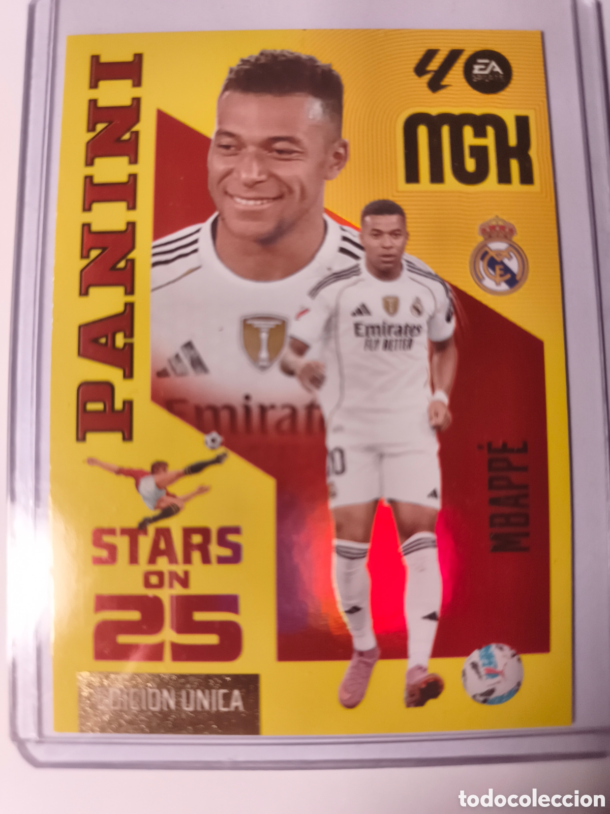Cromos de f&uacute;tbol: MEGACRACK STARS ON 25 MBAPPE