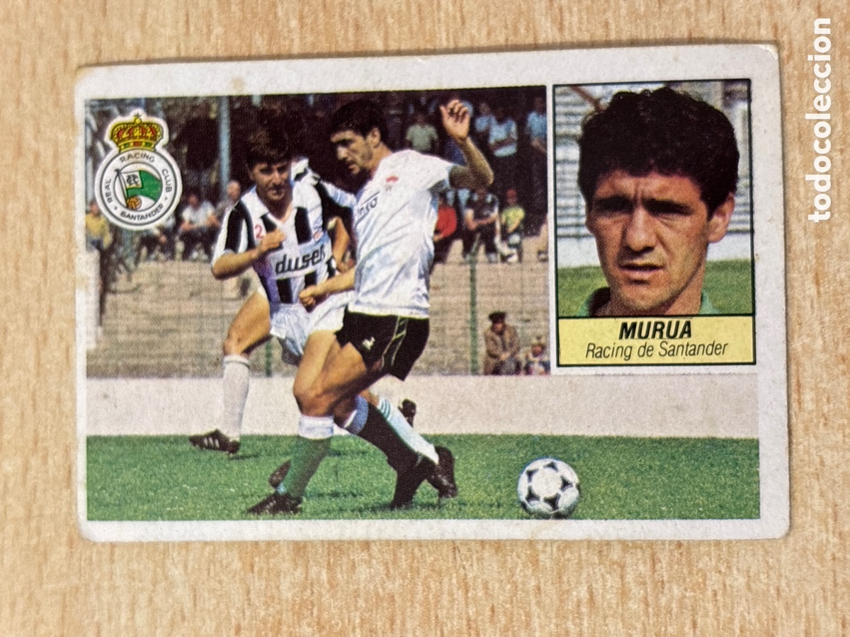 Cartes &agrave; collectionner de Football: Murua Racing de Santander Ed. Este 84-85 sin pegar