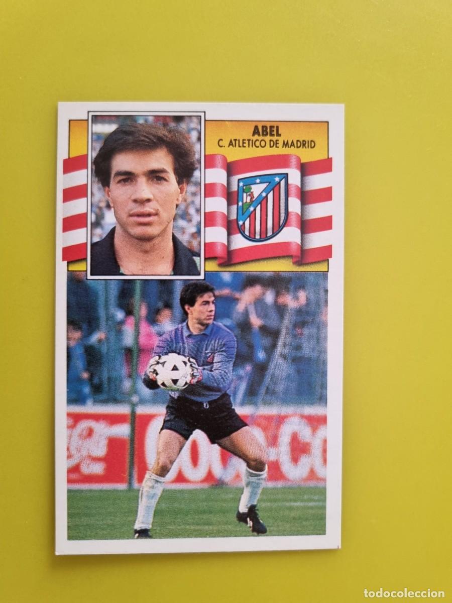Cromos de f&uacute;tbol: CROMO LIGA ESTE 90 91 1990 1991 NUNCA PEGADO SIN PEGAR ABEL AT DE MADRID AR1026