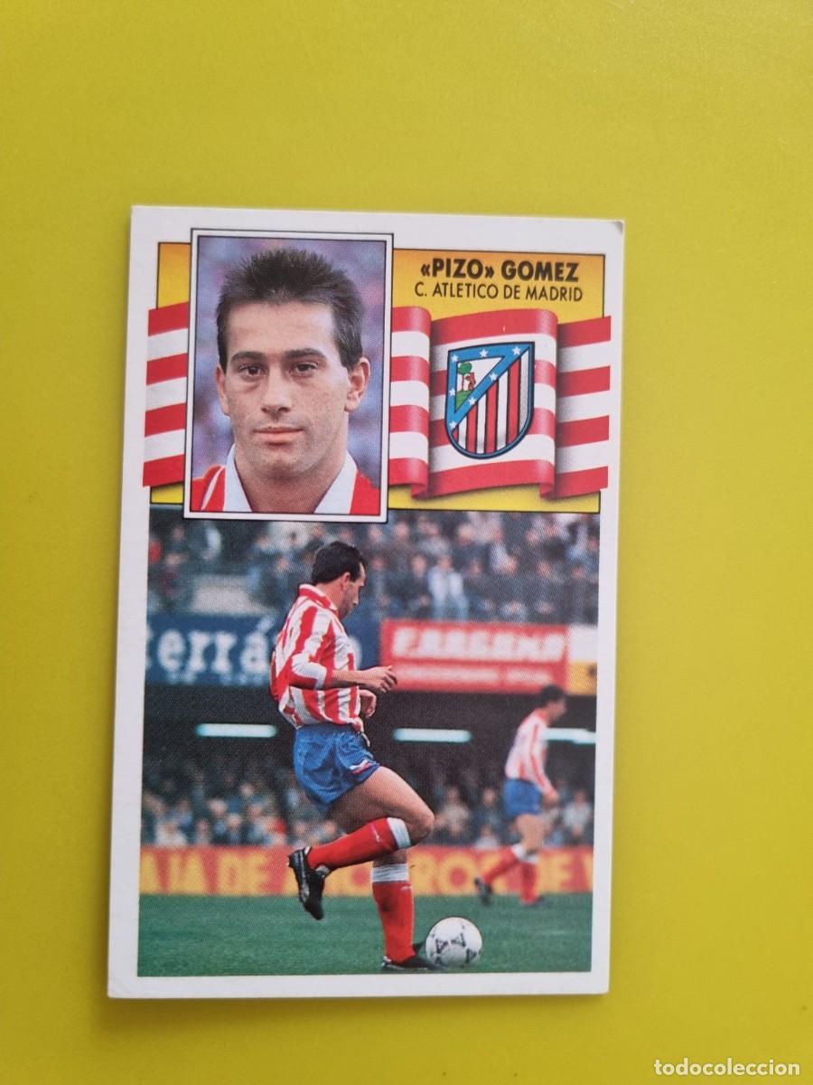 Cromos de f&uacute;tbol: CROMO LIGA ESTE 90 91 1990 1991 NUNCA PEGADO SIN PEGAR PIZO GOMEZ AT DE MADRID AR1026