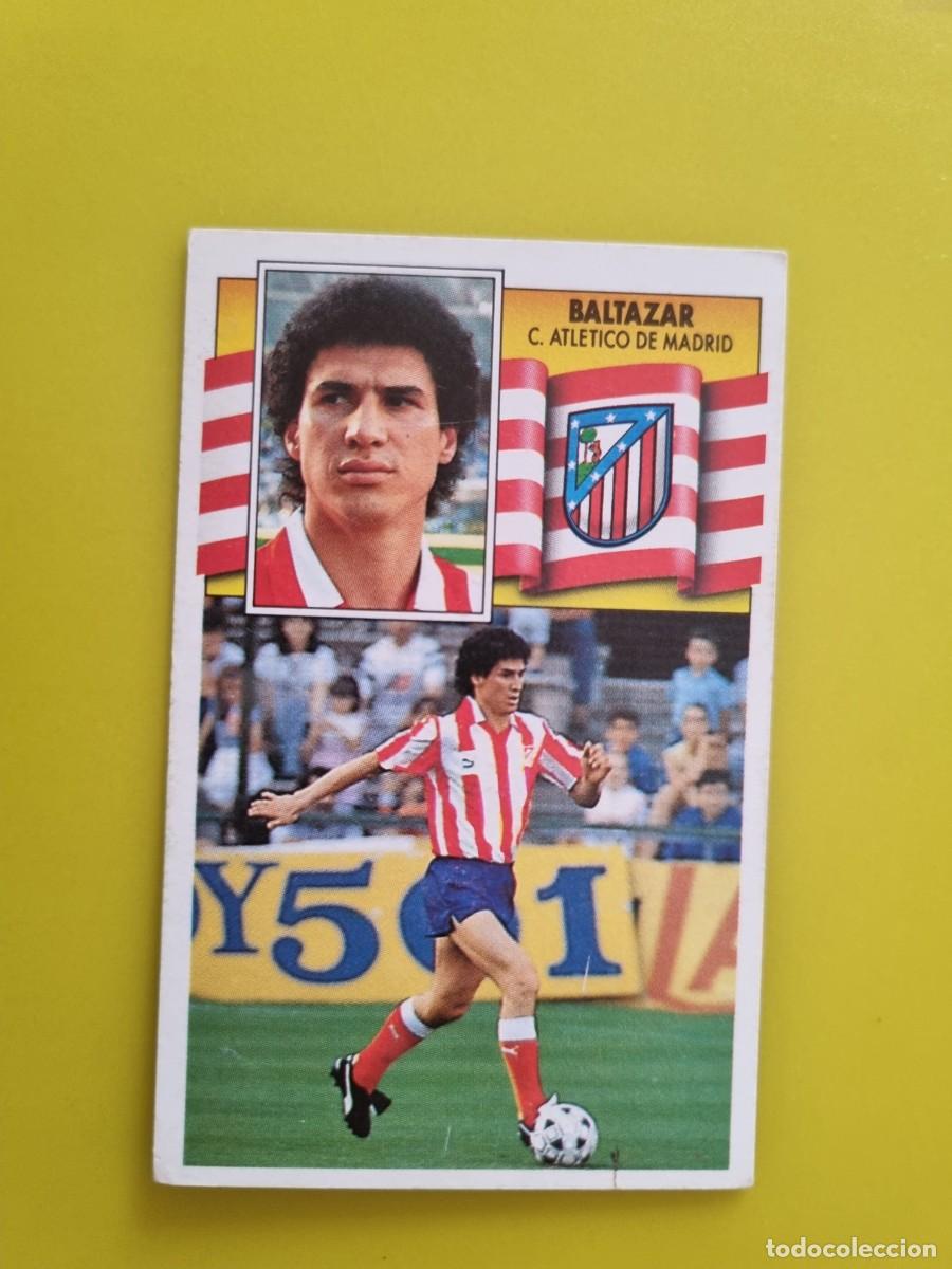 Cromos de f&uacute;tbol: CROMO LIGA ESTE 90 91 1990 1991 NUNCA PEGADO SIN PEGAR BALTAZAR AT DE MADRID AR1026