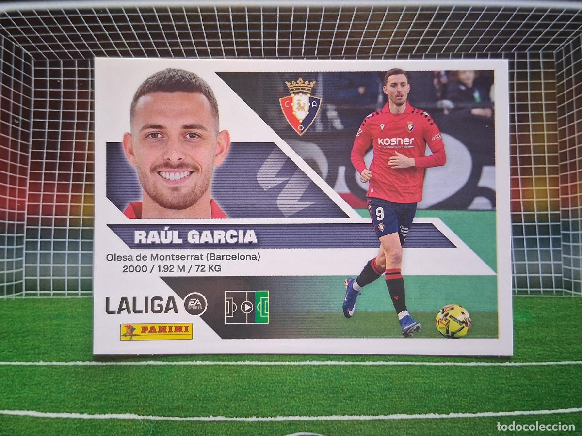 Cromos de f&uacute;tbol: 18 RAUL GARCIA OSASUNA CROMOS EDICIONES ESTE LIGA FUTBOL PANINI 2026 2027 26 27