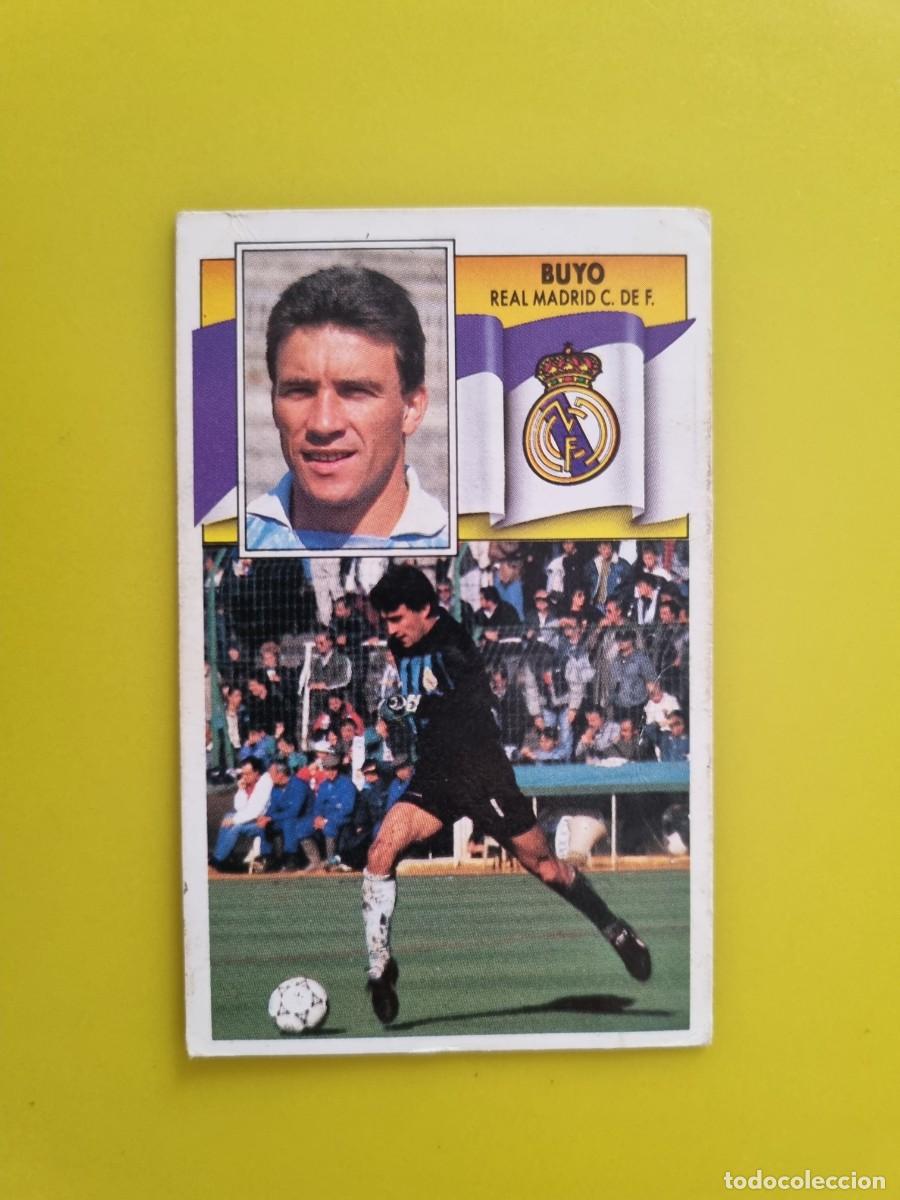 Cromos de f&uacute;tbol: CROMO LIGA ESTE 90 91 1990 1991 NUNCA PEGADO SIN PEGAR BUYO REAL MADRID AR1026