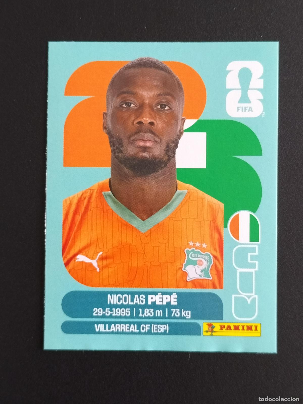 Fu&szlig;ball-Sticker: CIV EXTRA NICOLAS PEPE COSTA DE MARFIL CROMOS STICKER UPDATE MUNDIAL 26 2026 FIFA WORLD CUP PANINI