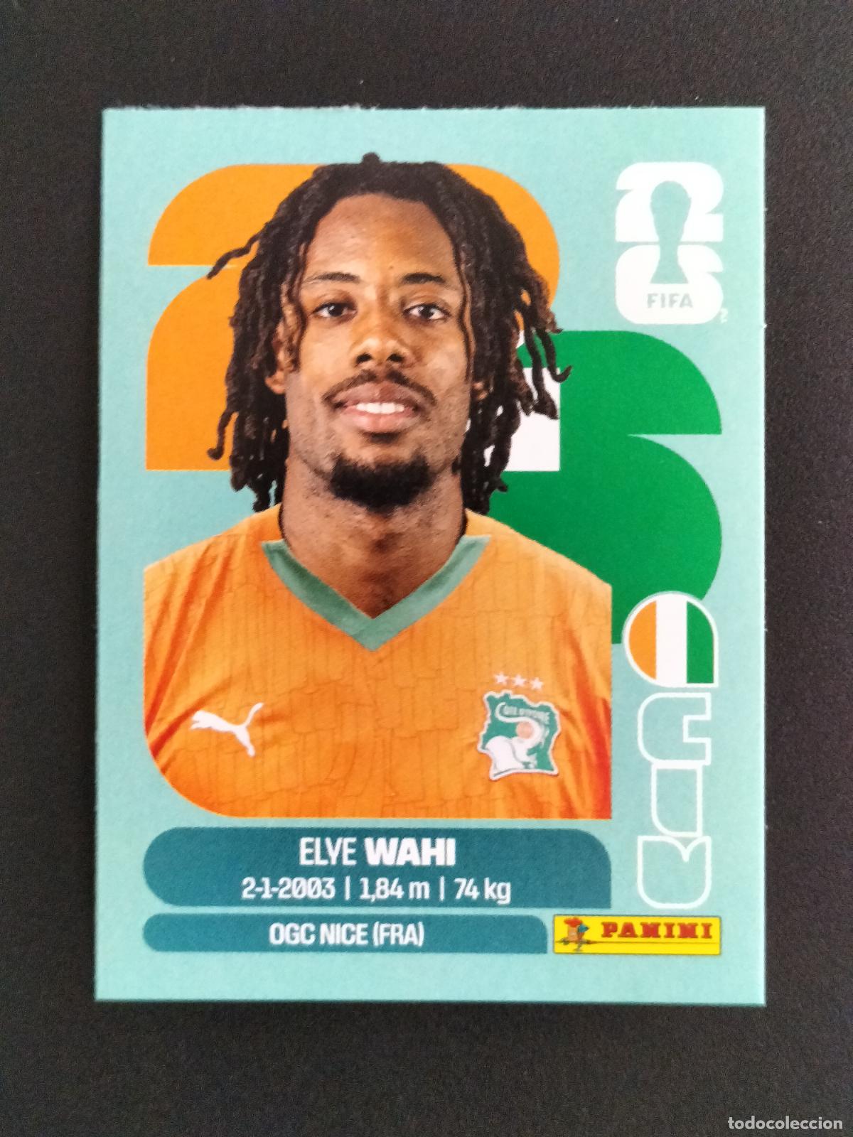 Cromos de f&uacute;tbol: CIV EXTRA ELYE WAHI COSTA DE MARFIL CROMOS STICKER UPDATE MUNDIAL 26 2026 FIFA WORLD CUP PANINI