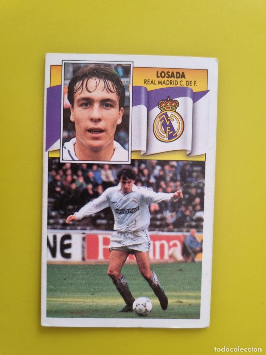 Cromos de f&uacute;tbol: CROMO LIGA ESTE 90 91 1990 1991 NUNCA PEGADO SIN PEGAR LOSADA REAL MADRID AR1026
