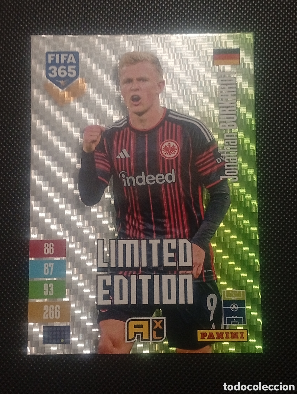 Cromos de Futebol: limited edition BURKARDT EINTRACH ADRENALYN FIFA 365 PANINI 2026 2027 26 27 CROMOS CARDS