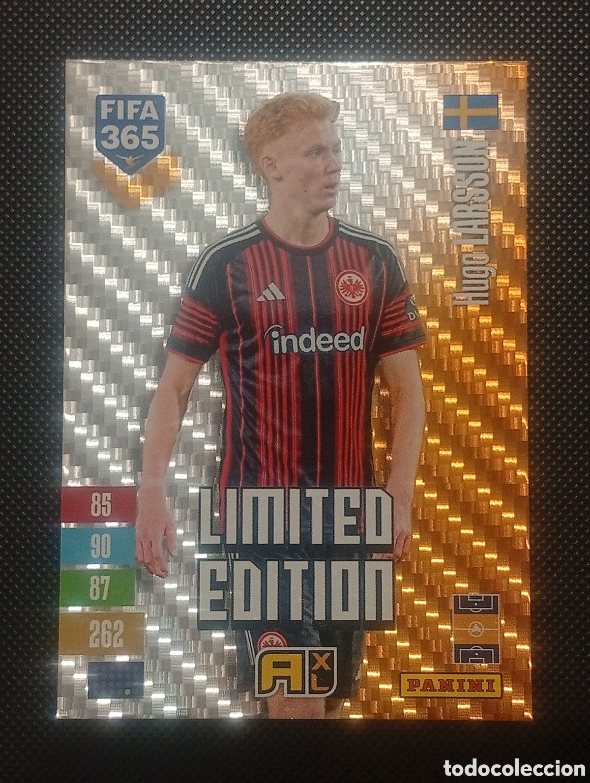 Cromos de Futebol: limited edition LARSSON EINTRACH ADRENALYN FIFA 365 PANINI 2026 2027 26 27 CROMOS CARDS