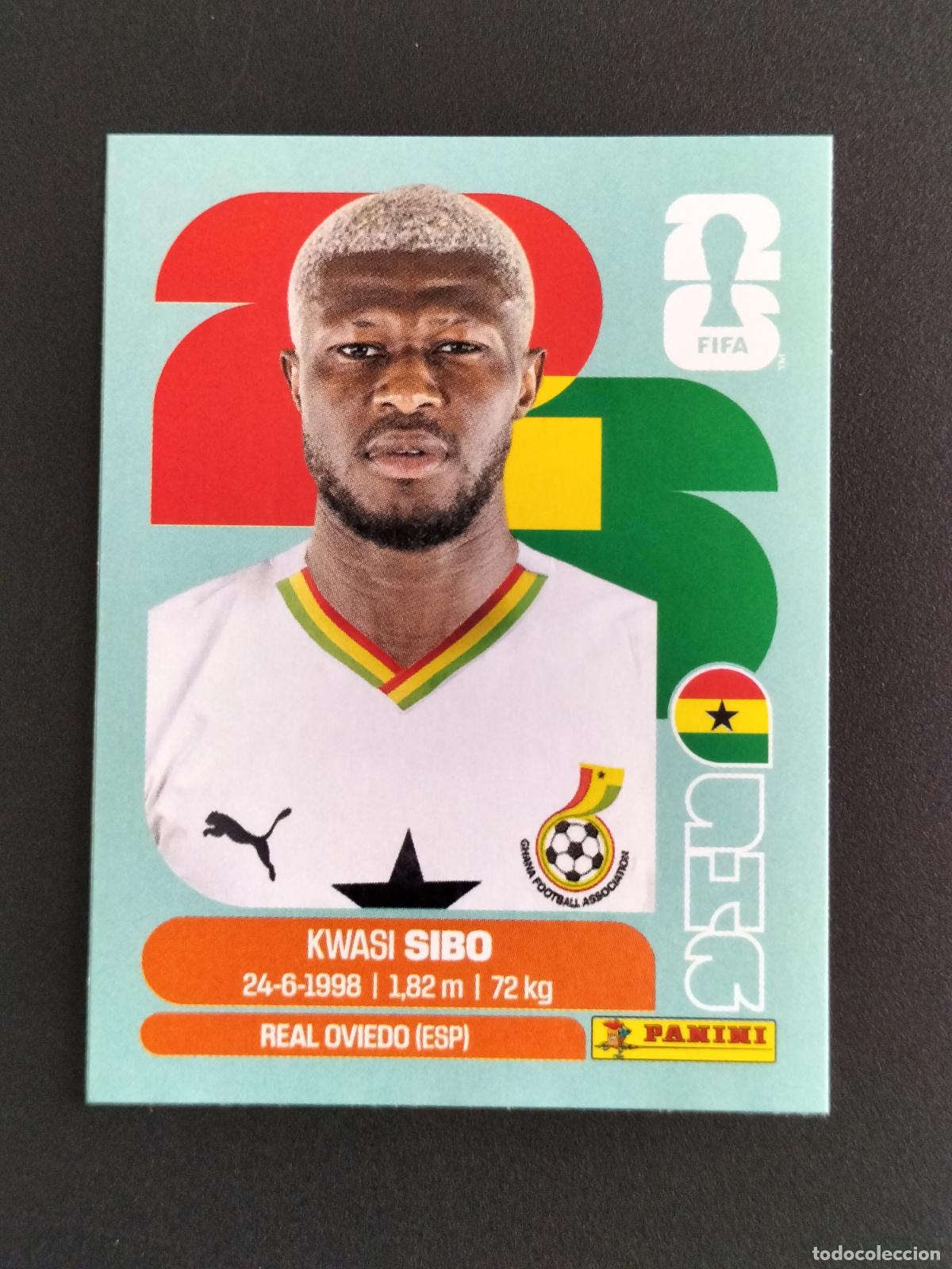 Cromos de Futebol: GHA EXTRA KWASI SIBO GHANA CROMOS STICKER UPDATE MUNDIAL 26 2026 FIFA WORLD CUP PANINI