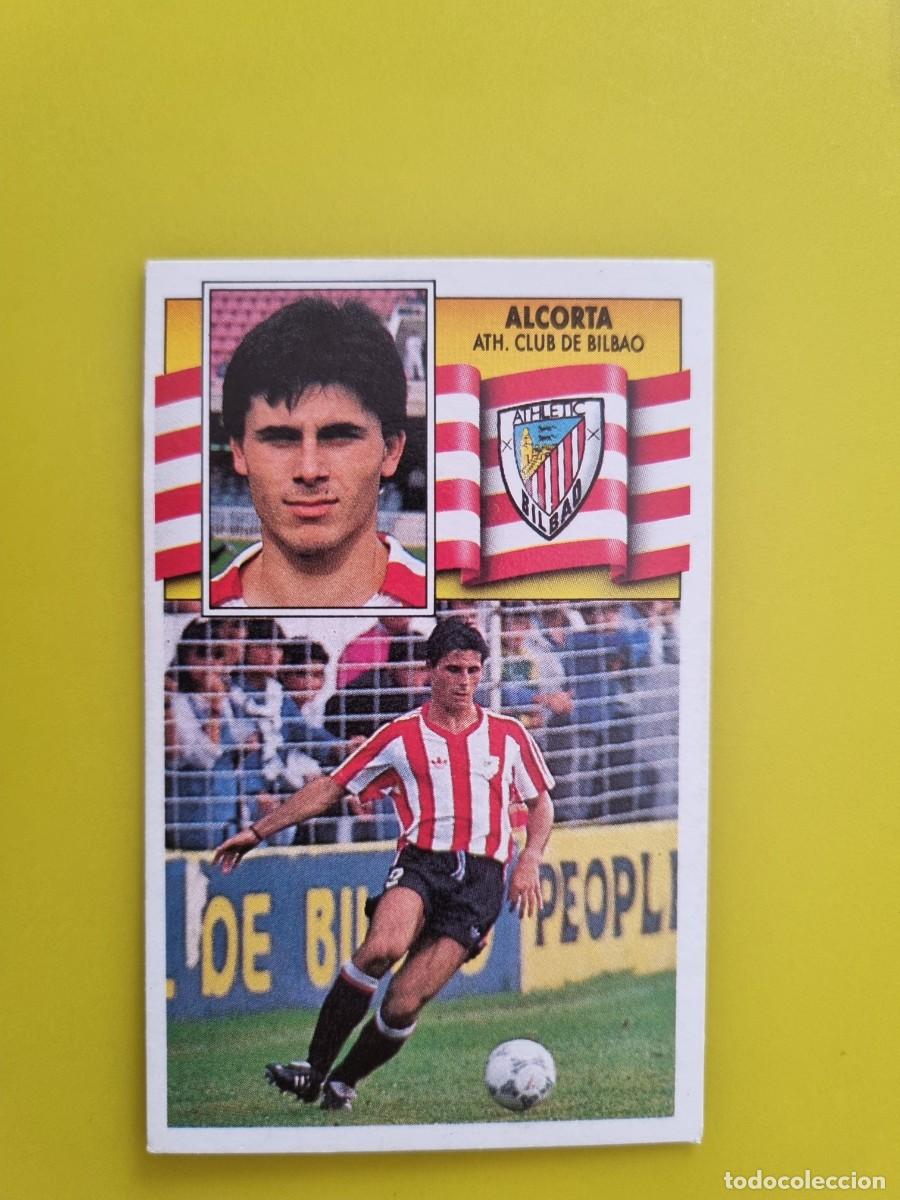 Cromos de Futebol: CROMO LIGA ESTE 90 91 1990 1991 NUNCA PEGADO SIN PEGAR ALCORTA ATH BILBAO AR1026