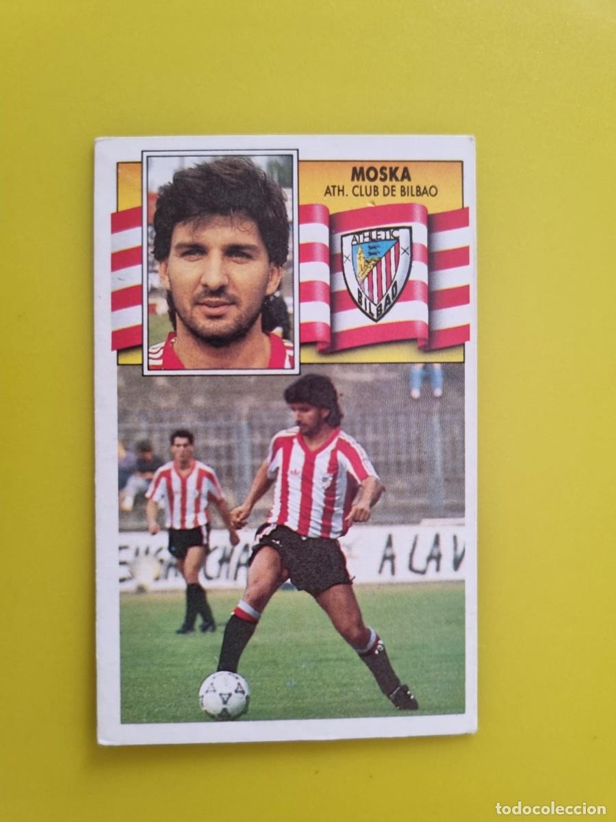 Cromos de Futebol: CROMO LIGA ESTE 90 91 1990 1991 NUNCA PEGADO SIN PEGAR MOSKA FICHAJE N&ordm;8 ATH BILBAO AR1026