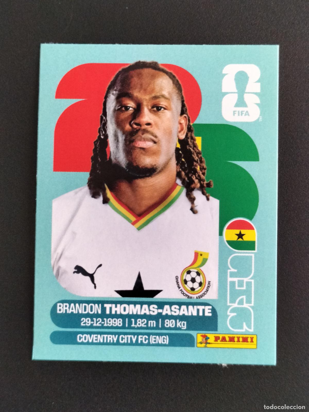 Cromos de f&uacute;tbol: GHA EXTRA THOMAS-ASANTE GHANA CROMOS STICKER UPDATE MUNDIAL 26 2026 FIFA WORLD CUP PANINI