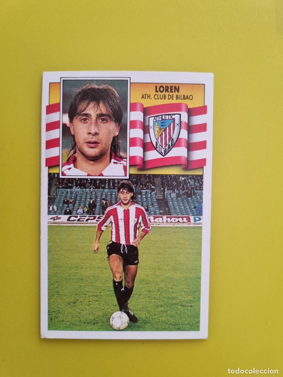 Cromos de f&uacute;tbol: CROMO LIGA ESTE 90 91 1990 1991 NUNCA PEGADO SIN PEGAR LOREN ATH BILBAO AR1026