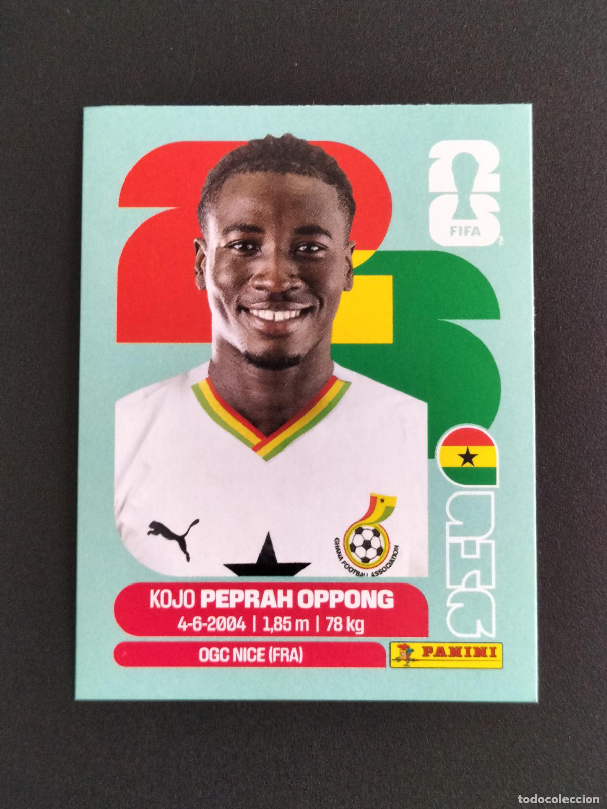 Cromos de f&uacute;tbol: GHA EXTRA PEPRAH OPPONG GHANA CROMOS STICKER UPDATE MUNDIAL 26 2026 FIFA WORLD CUP PANINI