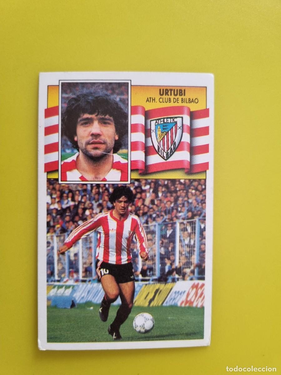 Cromos de f&uacute;tbol: CROMO LIGA ESTE 90 91 1990 1991 NUNCA PEGADO SIN PEGAR URTUBI ATH BILBAO AR1026