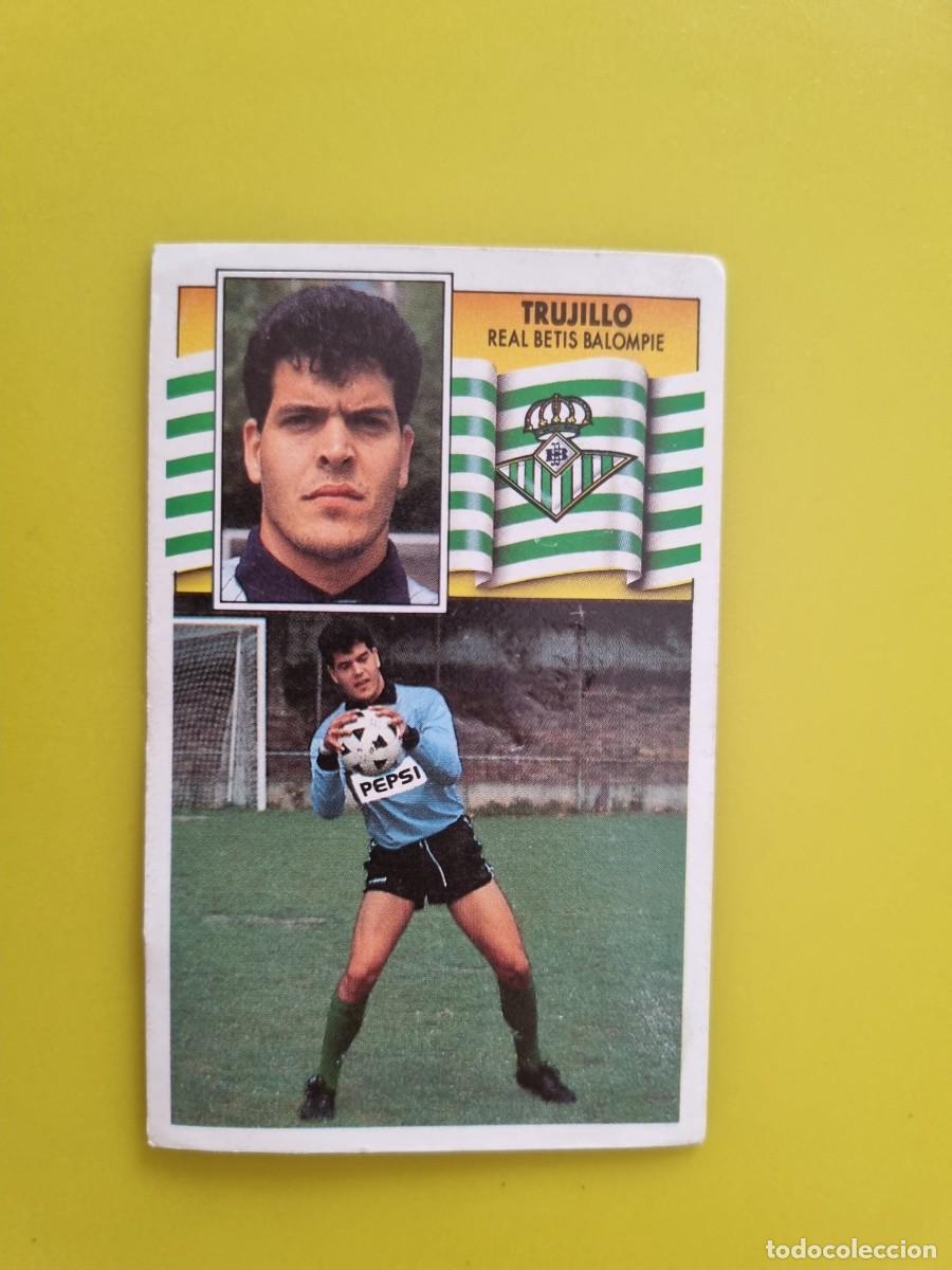 Cromos de f&uacute;tbol: CROMO LIGA ESTE 90 91 1990 1991 NUNCA PEGADO SIN PEGAR TRUJILLO REAL BETIS AR1026