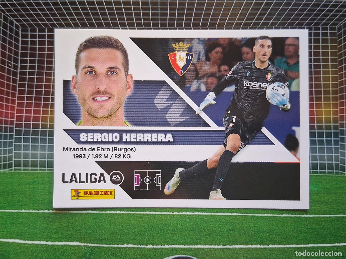 Cromos de f&uacute;tbol: 3 SERGIO HERRERA OSASUNA CROMOS EDICIONES ESTE LIGA FUTBOL PANINI 2026 2027 26 27