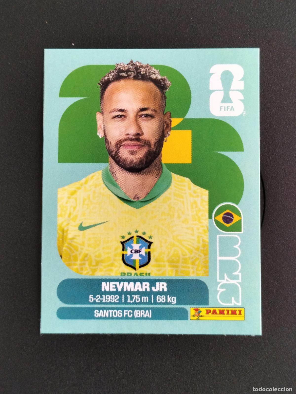 Cromos de f&uacute;tbol: BRA EXTRA NEYMAR JR BRASIL CROMOS STICKER UPDATE MUNDIAL 26 2026 FIFA WORLD CUP PANINI