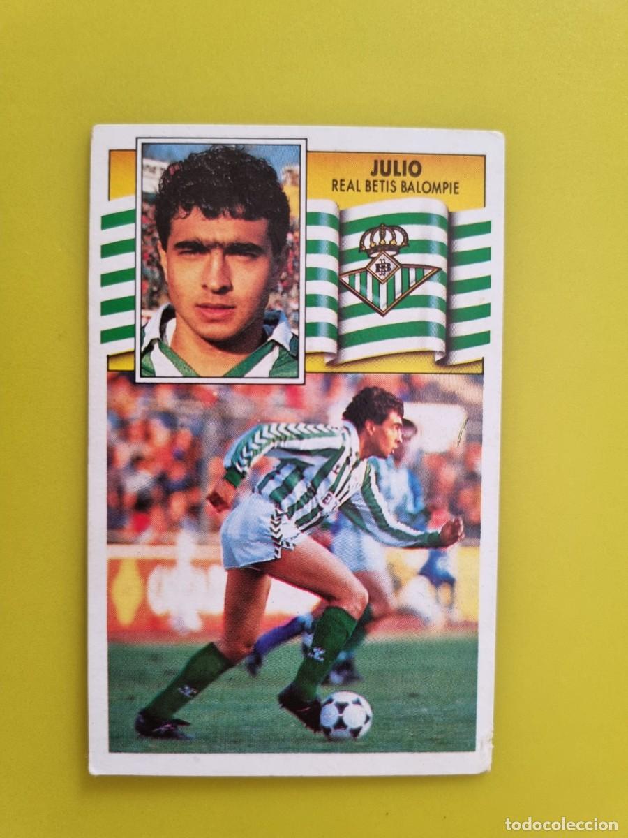 Cromos de f&uacute;tbol: CROMO LIGA ESTE 90 91 1990 1991 NUNCA PEGADO SIN PEGAR JULIO REAL BETIS AR1026