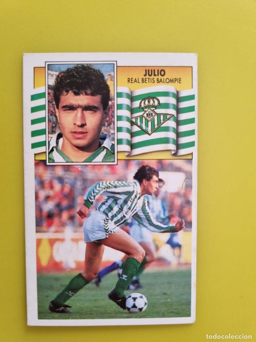 Cromos de f&uacute;tbol: CROMO LIGA ESTE 90 91 1990 1991 NUNCA PEGADO SIN PEGAR JULIO REAL BETIS AR1026