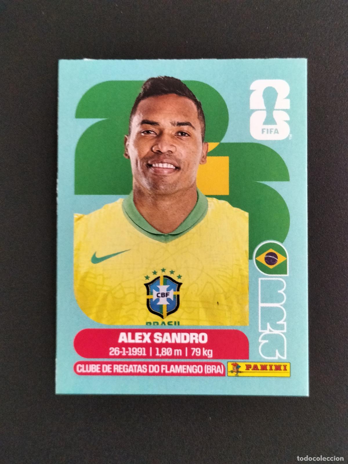 Cromos de f&uacute;tbol: BRA EXTRA ALEX SANDRO BRASIL CROMOS STICKER UPDATE MUNDIAL 26 2026 FIFA WORLD CUP PANINI