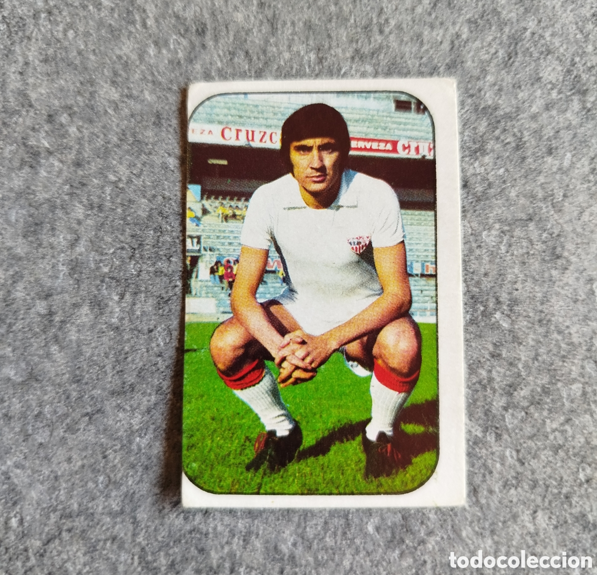 Fu&szlig;ball-Sticker: SIN PEGAR JAEN SEVILLA 76 77 1976 1977 EDICIONES ESTE CROMO NUEVO NUNCA PEGADO