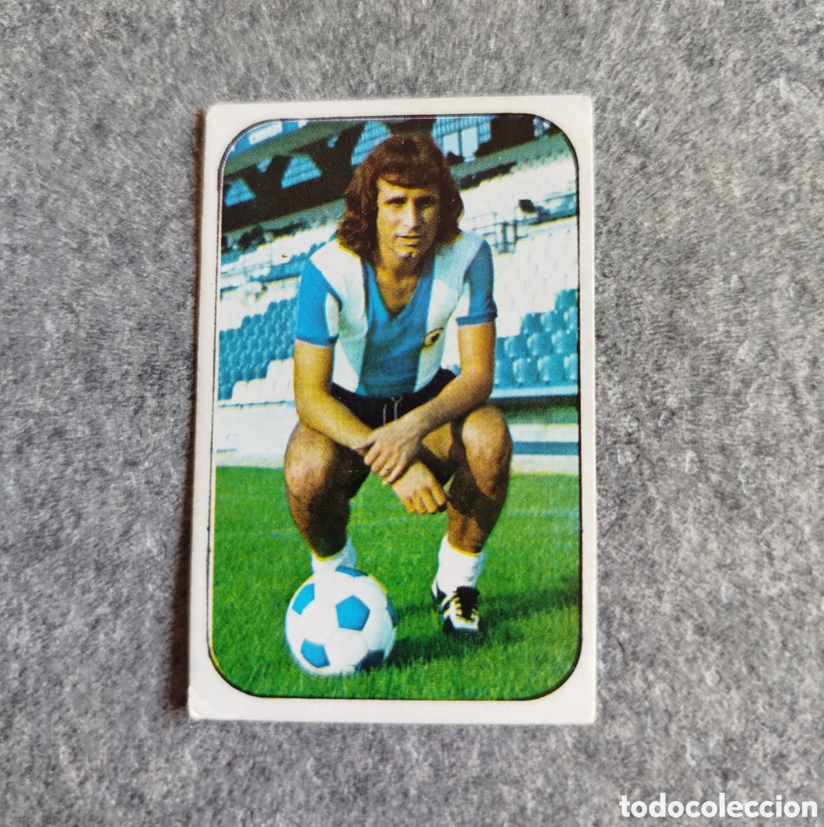 Cromos de f&uacute;tbol: SIN PEGAR OMAR REY H&Eacute;RCULES 76 77 1976 1977 EDICIONES ESTE CROMO NUEVO NUNCA PEGADO