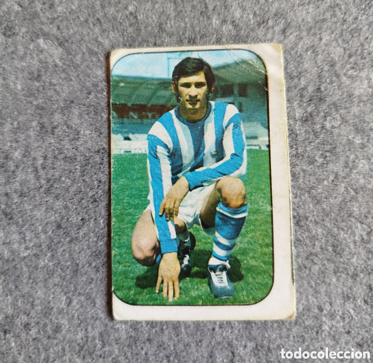 Fu&szlig;ball-Sticker: SIN PEGAR AMUCHASTEGUI REAL SOCIEDAD 76 77 1976 1977 EDICIONES ESTE CROMO NUEVO NUNCA PEGADO