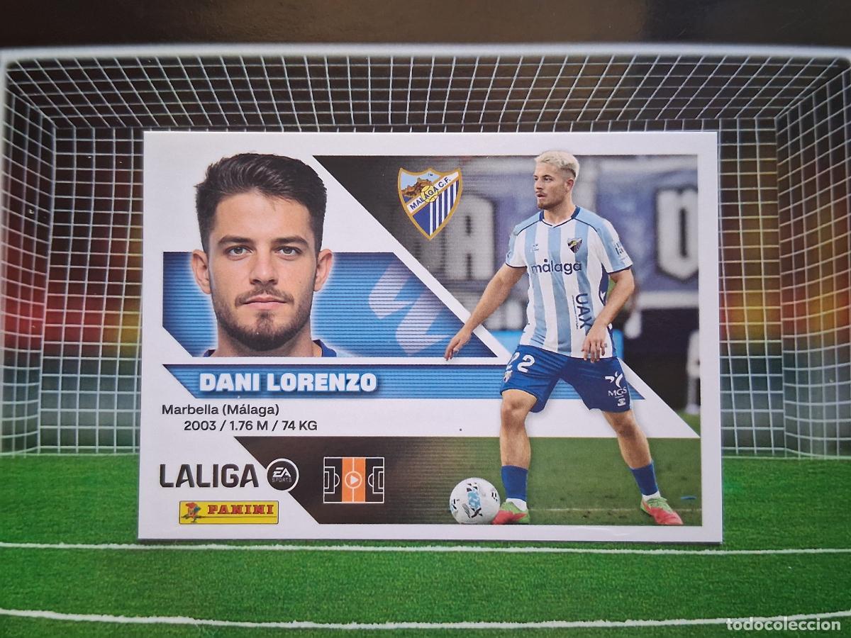 Cromos de f&uacute;tbol: 12 DANI LORENZO MALAGA CROMOS EDICIONES ESTE LIGA FUTBOL PANINI 2026 2027 26 27