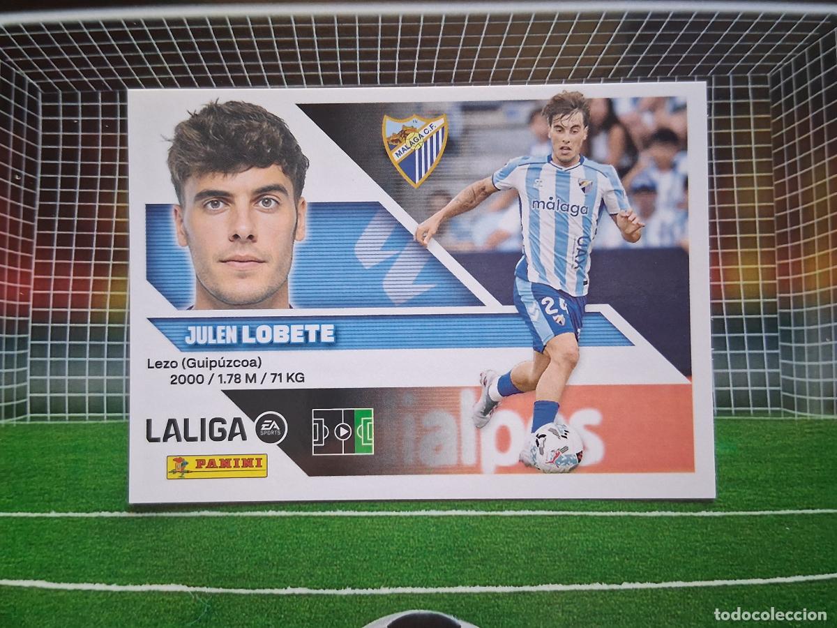 Cromos de f&uacute;tbol: 17 LOBETE MALAGA CROMOS EDICIONES ESTE LIGA FUTBOL PANINI 2026 2027 26 27