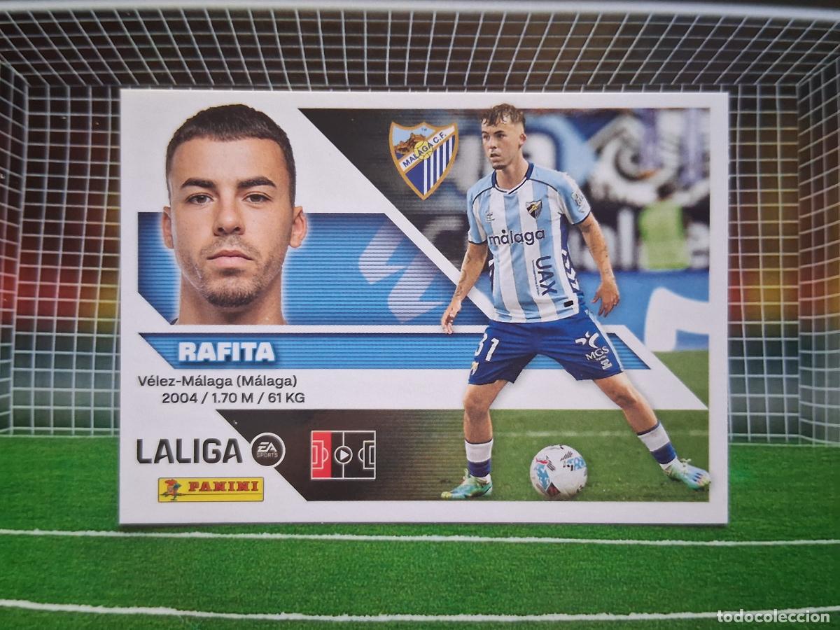 Cromos de f&uacute;tbol: 9 RAFITA MALAGA CROMOS EDICIONES ESTE LIGA FUTBOL PANINI 2026 2027 26 27