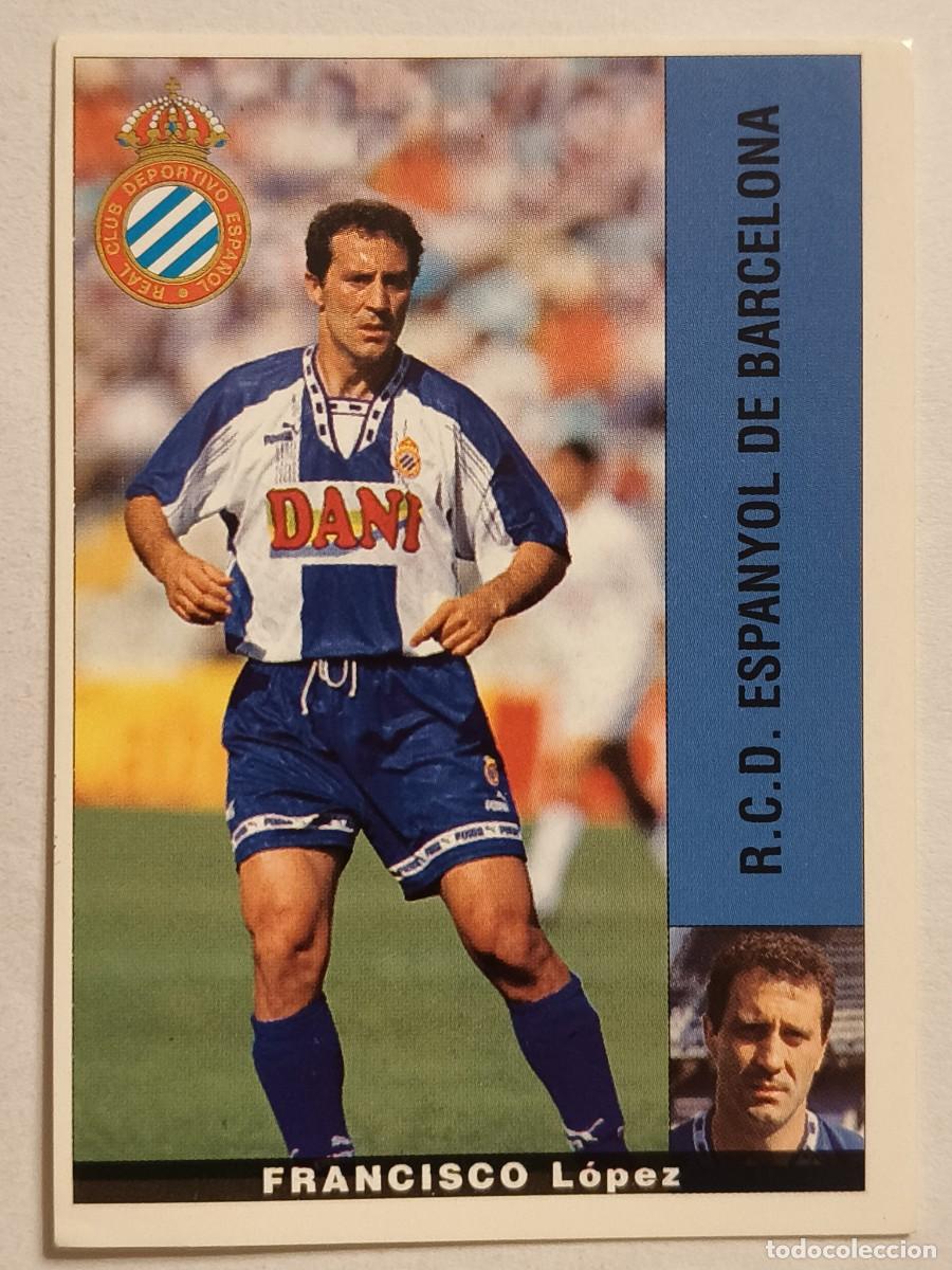 Cromos de f&uacute;tbol: #FRANCISCO (R.C.D. ESPANYOL) LIGA 95/96 PANINI