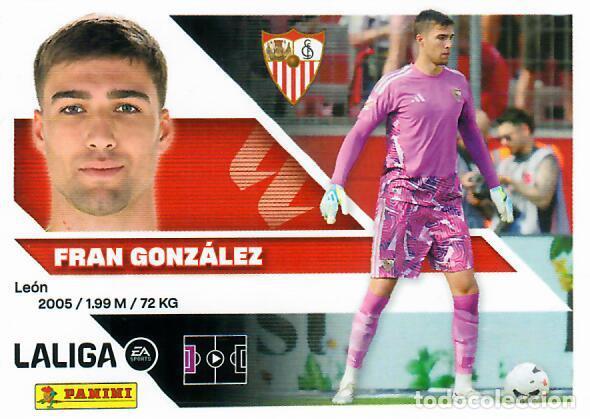 Cromos de f&uacute;tbol: CROMO PANINI LIGA ESTE 26 27 - N&ordm; 4 - FRAN GONZ&Aacute;LEZ - SEVILLA - 3&ordf; EDICI&Oacute;N