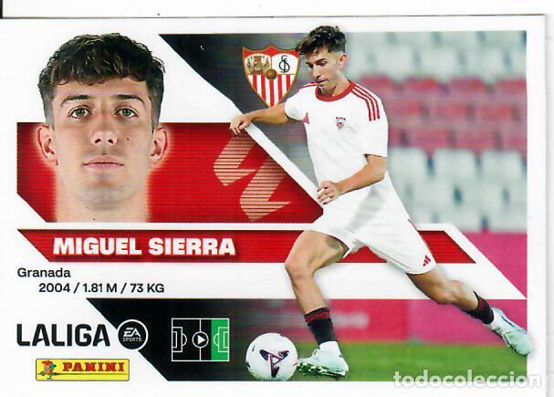 Cromos de f&uacute;tbol: CROMO PANINI LIGA ESTE 26 27 - COLOCA N&ordm; 19 BIS - MIGUEL SIERRA - SEVILLA - 3&ordf; EDICI&Oacute;N