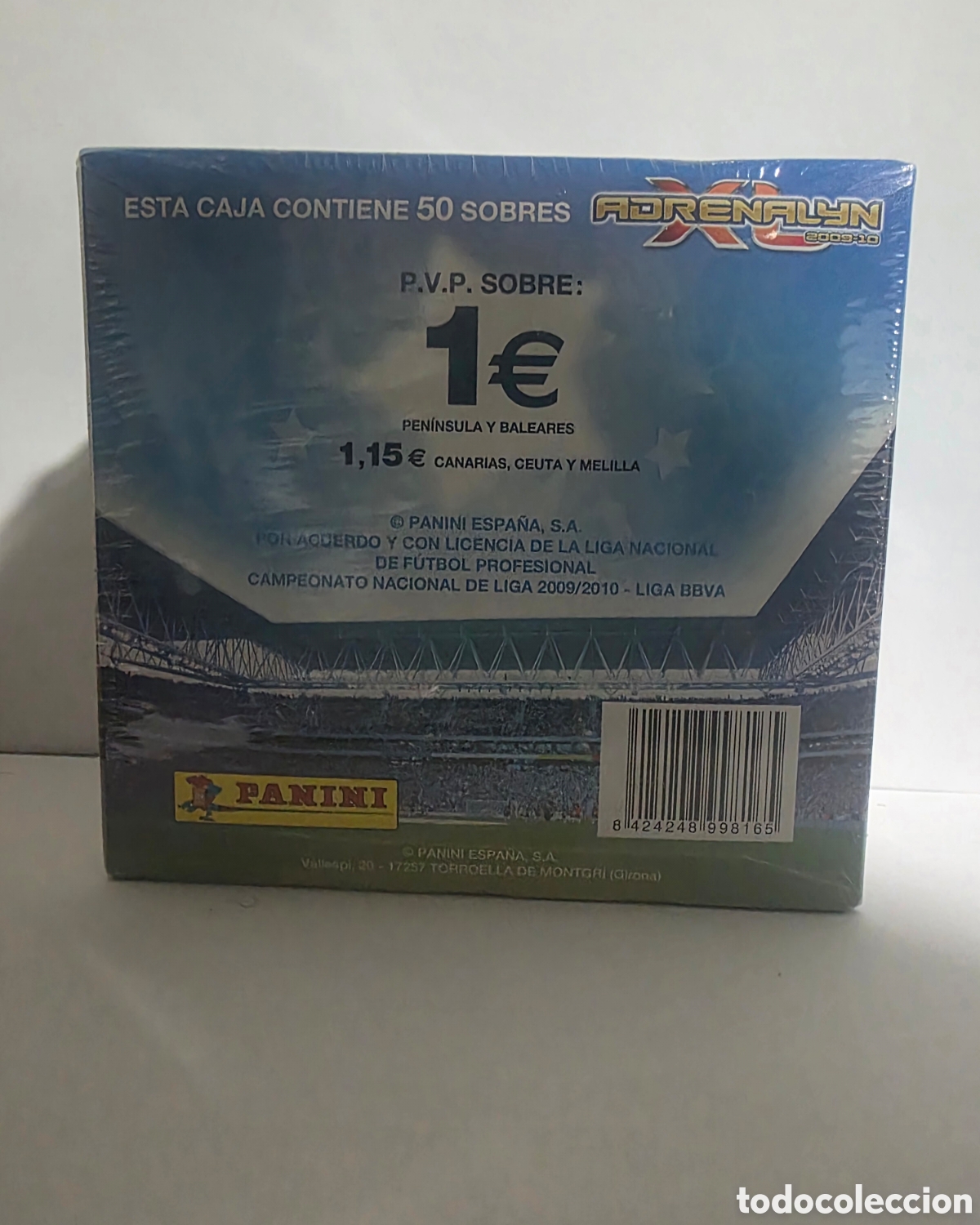 Cromos de f&uacute;tbol: Caja Sin Abrir Adrenalyn XL 2009(Precintada) - Foto 2