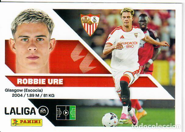 Figurine di Calcio: CROMO PANINI LIGA ESTE 26 27 - FICHAJE N&ordm; 25 - ROBBIE URE - SEVILLA - 3&ordf; EDICI&Oacute;N