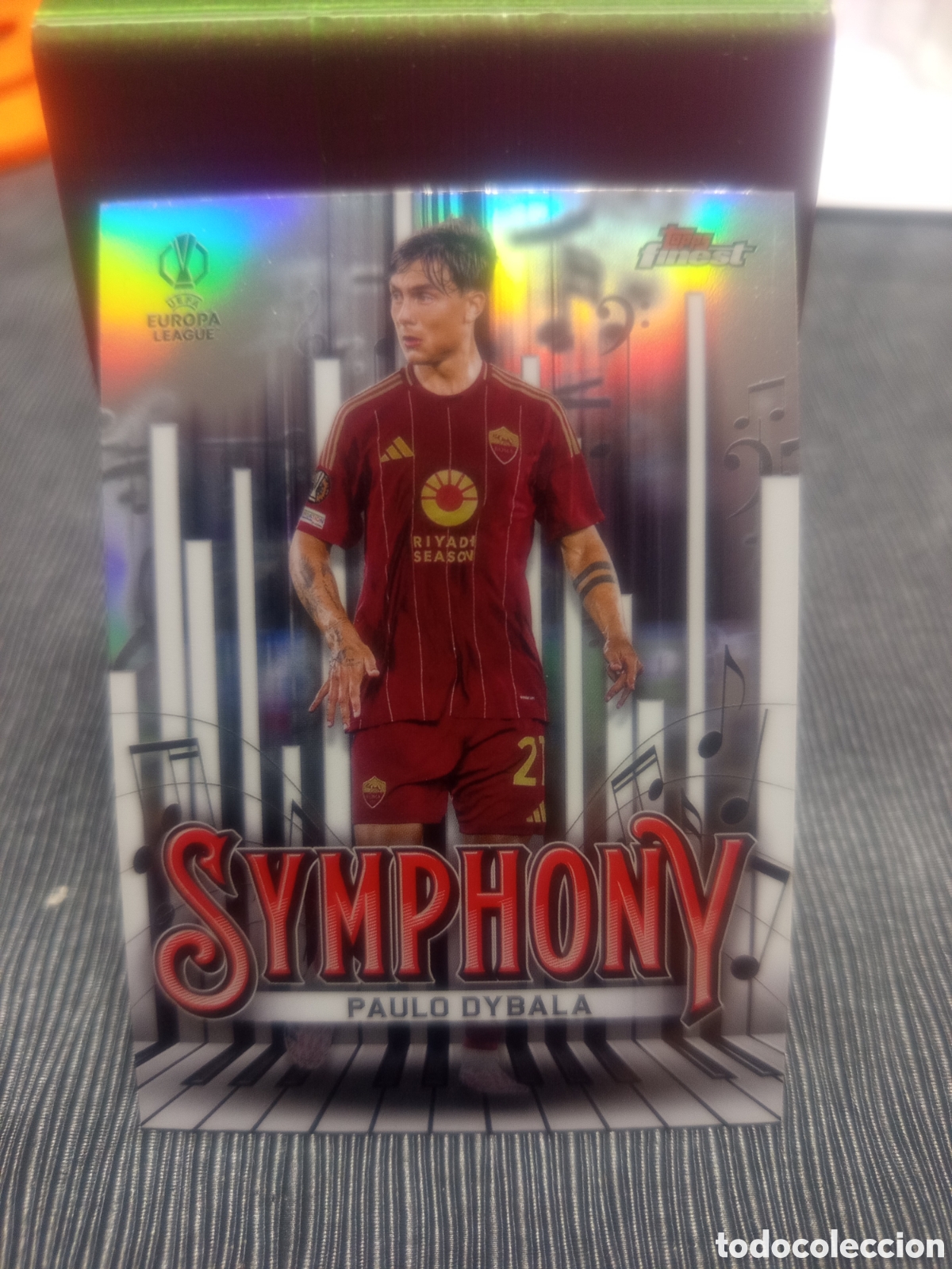 Cromos de f&uacute;tbol: Paulo Dybala - Topps Finest 2025 - SY8