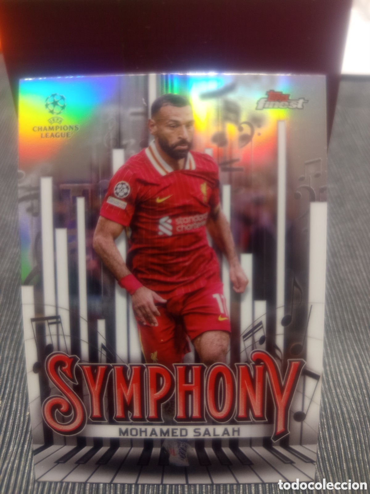 Figurine di Calcio: Mohamed Salah - Topps Finest 2025 - SY11
