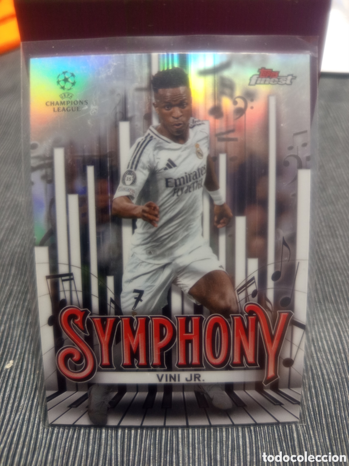 Figurine di Calcio: Vini Jr - Topps Finest 2025 - SY12