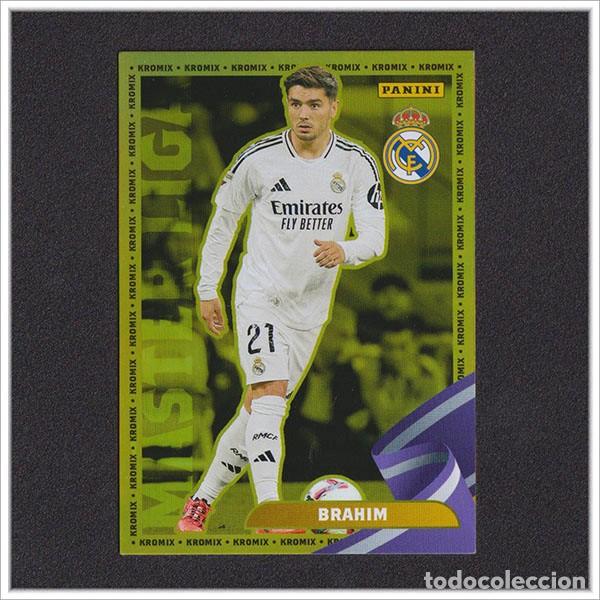 Panini Club 2024 2025 24 25 Real Madrid Brahim Diaz K45 K 45 Kromix Master Liga Colección Oficial